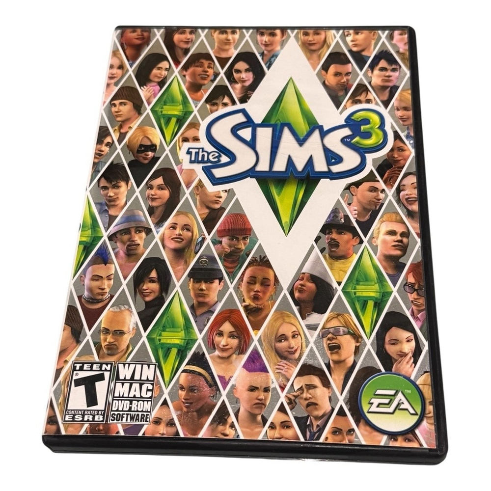 The Sims 3 PC Mac DVD Game Complete Case Disc EA Simulation Life Windows MacOS